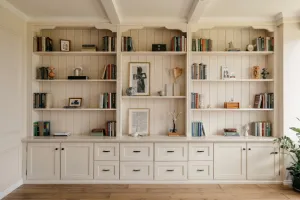 Custom Built-in Bookshelves
